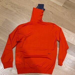 Prada women’s Orange Turtleneck Sweater size 38